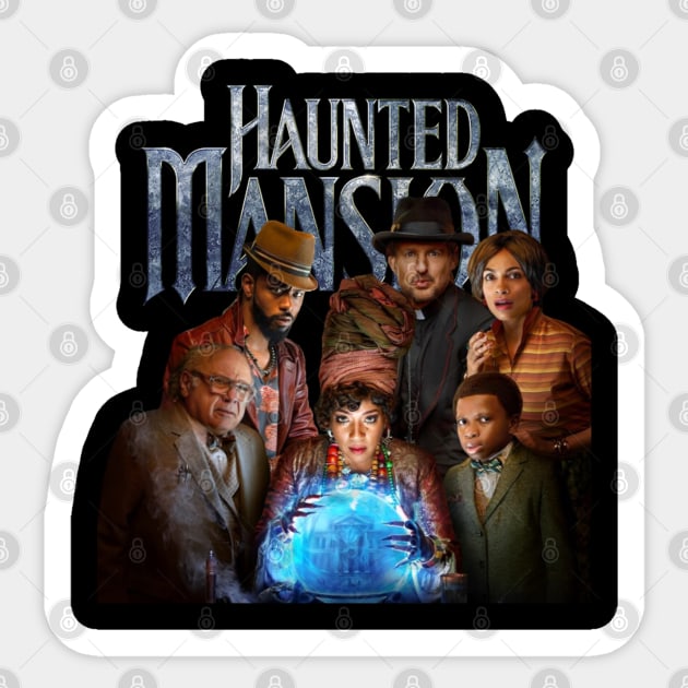 Haunted Mansion Fanart Sticker by Notabo_a